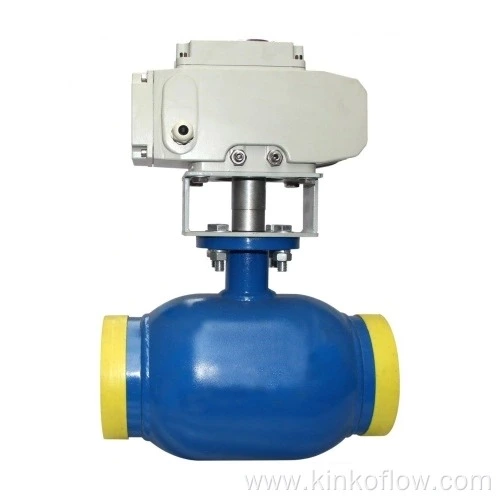 วาล์วบอลเชื่อมซีล RPTFE เหล็กกล้าคาร์บอน