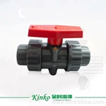 วาล์วบอลแบบหน้าแปลนวัสดุ PVCUPVCPVDF DN50