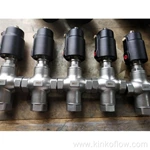 วาล์วมุมวาล์วแบบเกลียว 3 ทาง PA PNEUMATIC