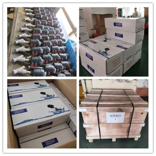 Q644/5F 16P-DN25 วาล์วบอลหน้าแปลนซีลอ่อน