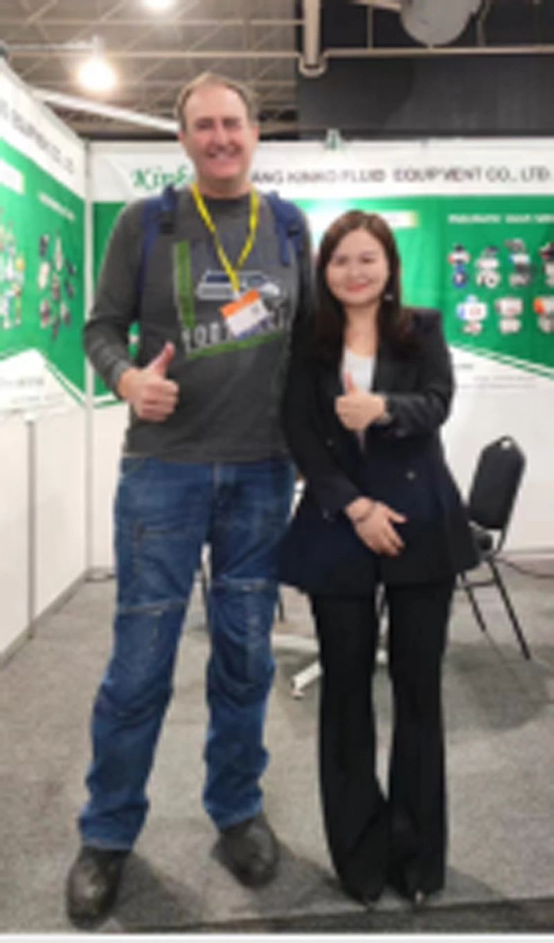 บริษัท Zhejiang Jinke Fluid Equipment Co., Ltd. จัดแสดงอุปกรณ์ขับเคลื่อนนิวเมติกส์และวาล์วชั้นนำในงาน China International Machinery Exhibition 2024